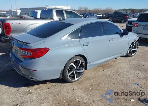 2022 Honda Accord Hybrid Sport z USA, uszkodzony, nr VIN 1HGCV3F23NA029021